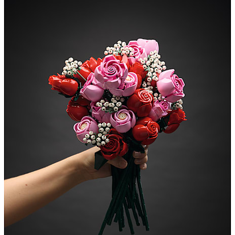 LEGO Botanicals Buket med Røde Roser 10328 og Pink Roser 10374