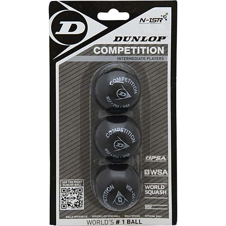 Dunlop Competition Squashbolde