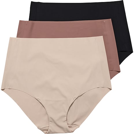 VRS Dame 3-pak Maxi Str. 2XL Beige/Brun/Sort