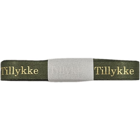 Andre Mærker Satinbånd med tekst 1,5 cm x 3 meter - assorteret