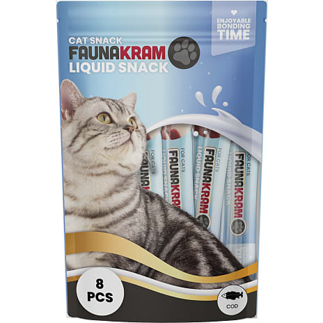 Faunakram Liquid Cat Snack Cod