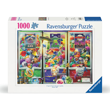 Ravensburger Dyr, Aliens Og Ninja Puslespil 1000 Brikker