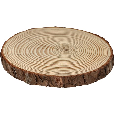 Salling Træskive med bark - 15 cm 1 stk.