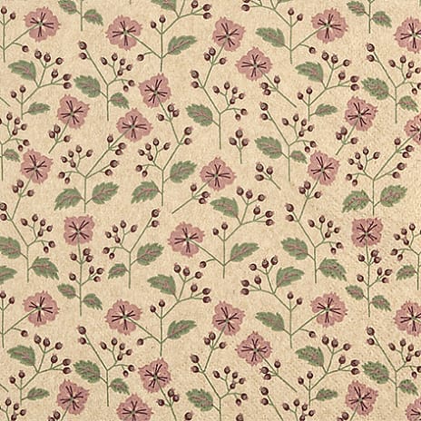 Windsor mønstrede servietter 33x33 cm 20-pak 20 stk.