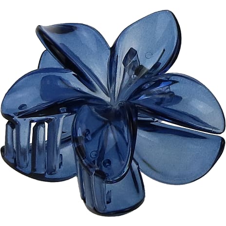 Choise by Heart Dame Blomsterklemme i Plast Navy