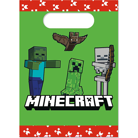 Andre Mærker Minecraft festposer 4-pak 4 stk.