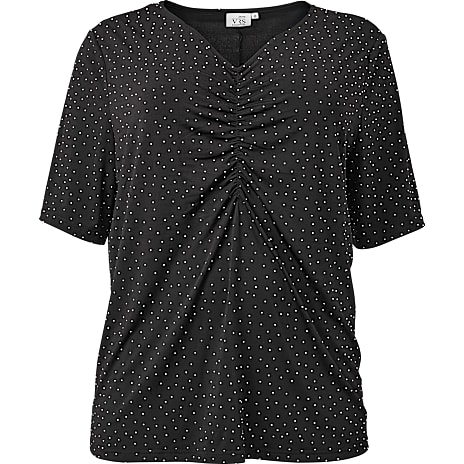 VRS Dame Top Str. 48 Sort