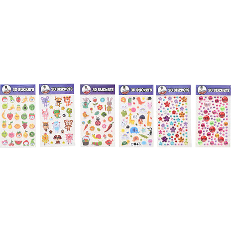 Danpen Junior Klistermærker Assorteret
