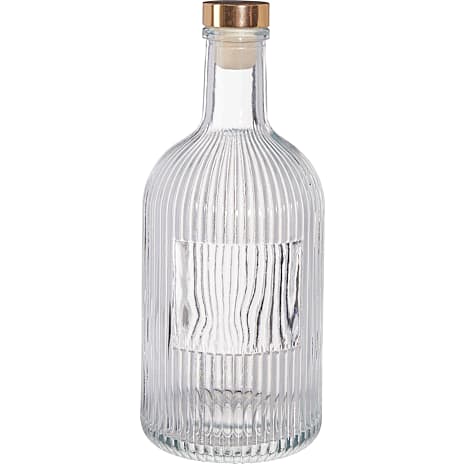 Flaske Med Guldfarvet Låg