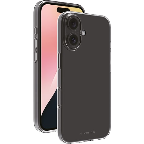 Vivanco iPhone 16 Plus Cover Transparent