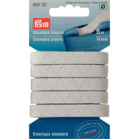 Prym Standard-Elastik 10 Mm Hvid