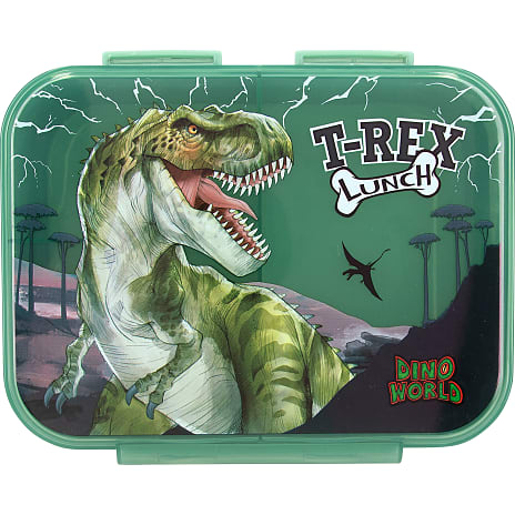Dino World madkasse - T-rex dinosaur 1 stk.