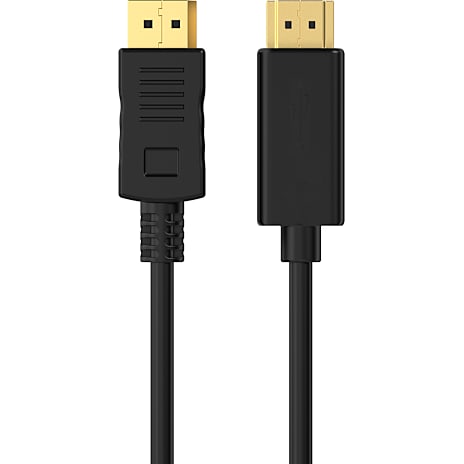 Sinox Displayport til HDMI kabel 2 meter - sort 1 stk.