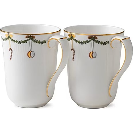 Royal Copenhagen Stjerne Riflet krus