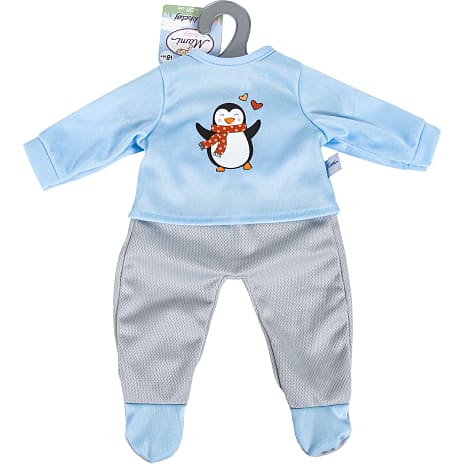 Mami Baby Dukketøj Blå/Grå