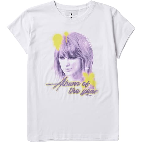 Taylor Swift T-shirt Str. 146/152 Hvid