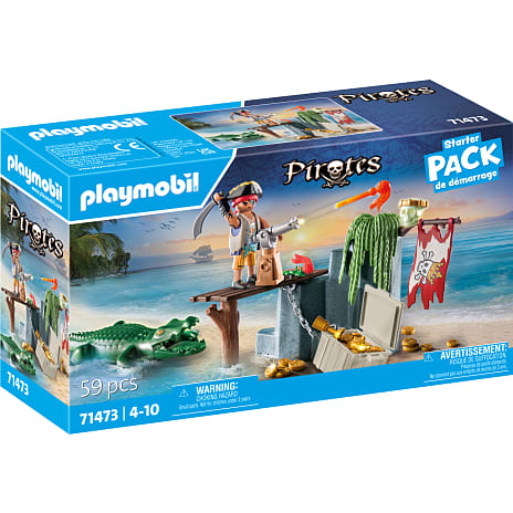 Playmobil Pirat med Alligator 71473
