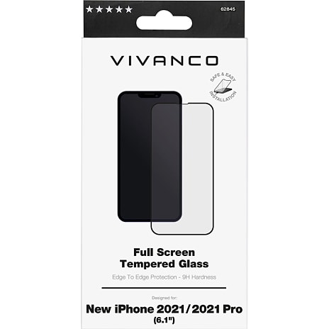 Vivanco Skærmbeskyttelse til iPhone 13/13 Pro