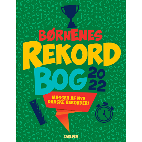 Carlsen Børnenes rekordbog 2022 - Mikael Brøgger