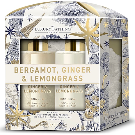 The Luxury Bathing Company Gaveæske Glamorous Glow Bergamot