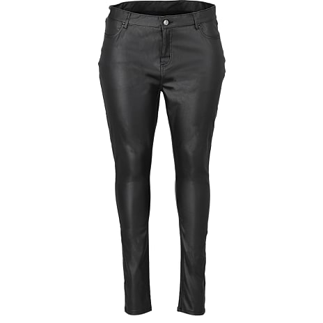 VRS Freja Dame Coatede Jeans Str. 48 Sort
