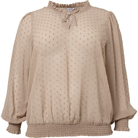 VRS Dame Bluse Str. 46 Brun