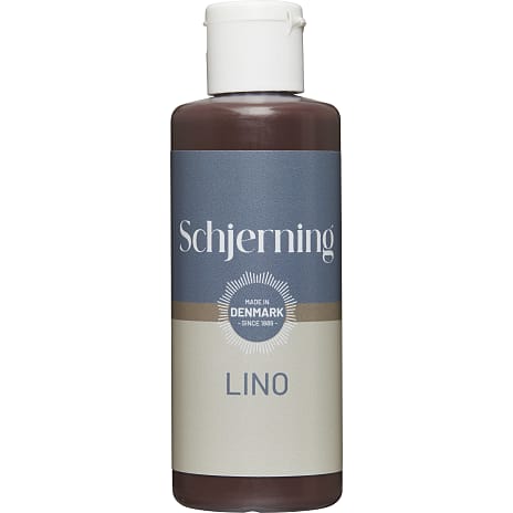 Schjerning Trykfarve Linoleum Brun