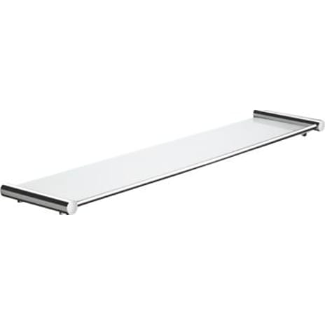 Pressalit Glashylde Poleret Rustfri Stål Matteret Glas