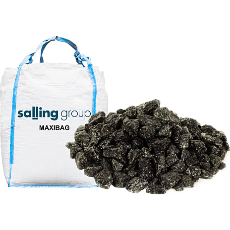 Maxibag Sorte Granitskærver 11-16 mm Bigbag