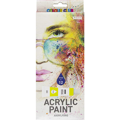 Sense Acryliccolor 12-pak
