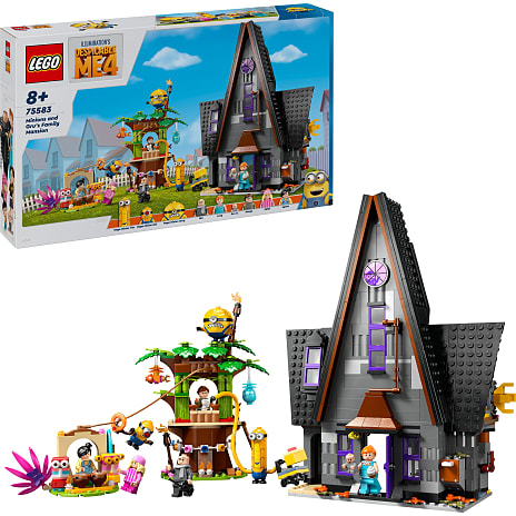 LEGO Minions Og Grus Familiepalæ 75583