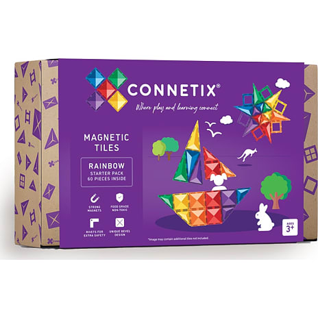 Connetix Starter Pack Magnetsæt 60 Dele