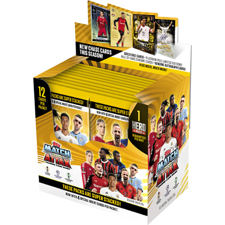 Topps Match Attax Champions League 2024/25 samlekort - flere varianter - assorteret 1 stk.