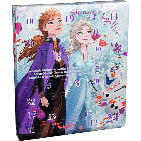 Disney Frozen 2 Julekalender med Hårtilbehør og Smykker