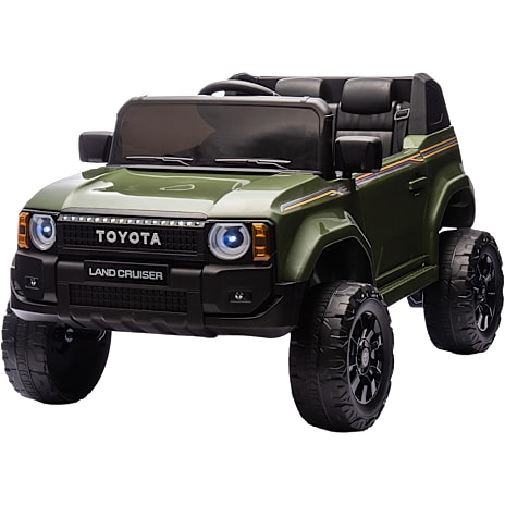 Toyota Prado Elbil til Børn Armygrøn