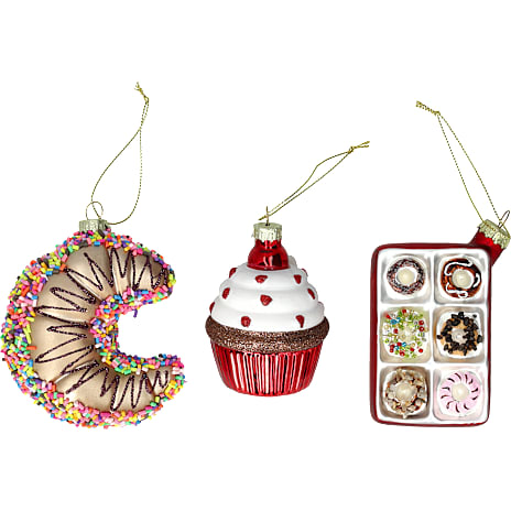 Figurjulekugle Assorteret