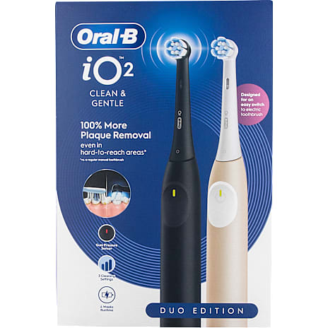 Oral-B iO2 Duo Edition elektriske tandbørster 2-pak 2 stk.