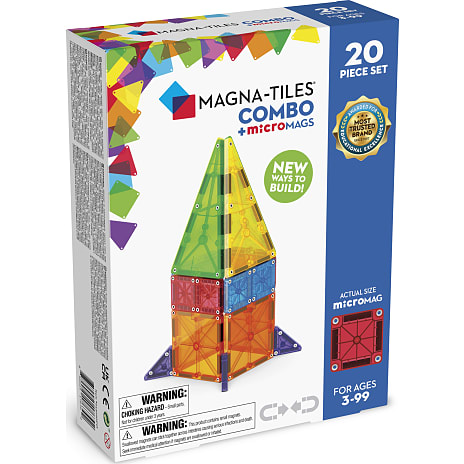 Magna-Tiles Micromags Kombi 20 Dele