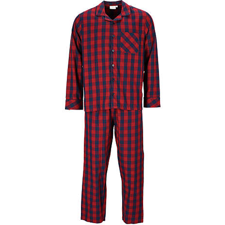 VRS herre pyjamas str. L - mørkeblå 1 stk.