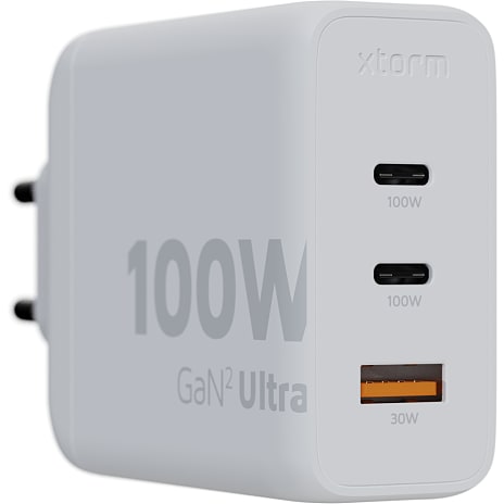 Xtorm GaN2 Ultra Oplader 100W Hvid