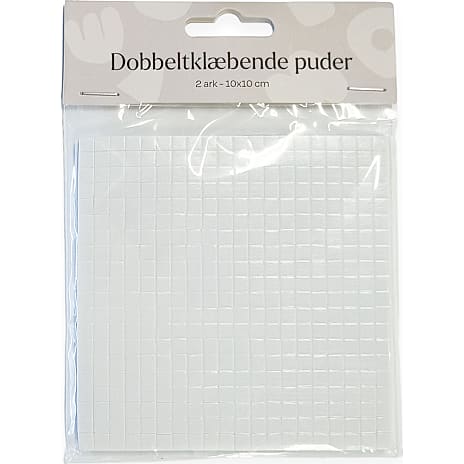 1Conzept Dobbeltklæbende Puder 2 Ark