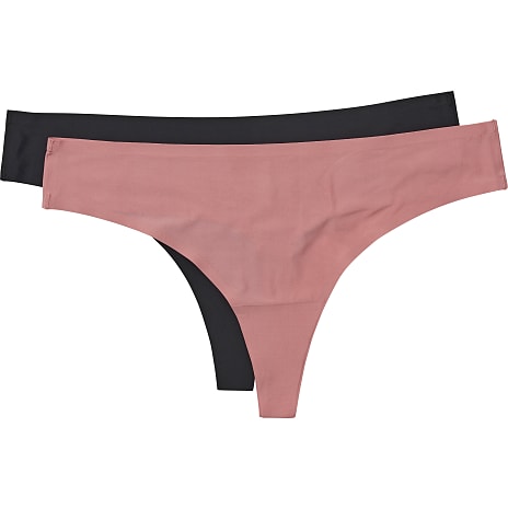 VRS Dame 2-pak G-streng Str. S Pink/Sort