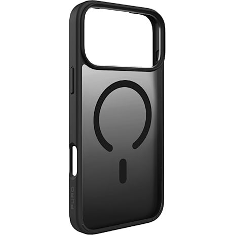 PURO Gradient cover til iPhone 17 Pro Max - Sort
