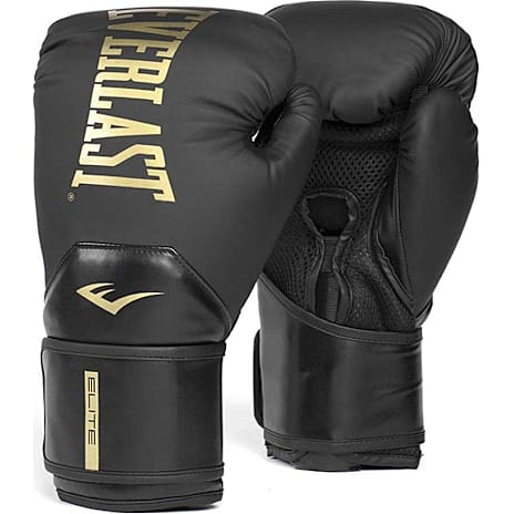 Everlast Elite 2 Boksehandsker Sort/Guldfarvet 11 oz