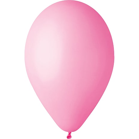 Andre Mærker Latexballoner 30 cm 6-pak - rosa 6 stk.