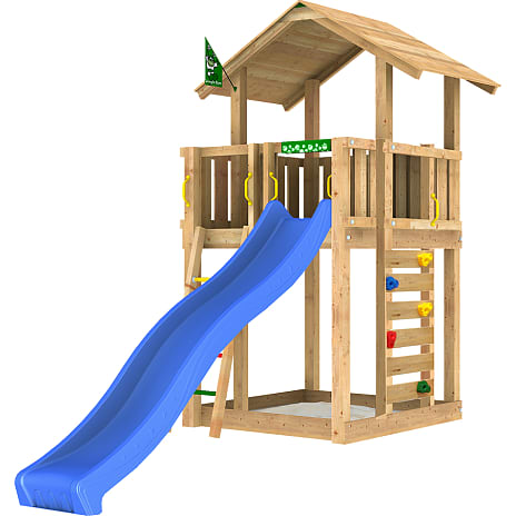 Jungle Gym Chalet 2.1 med rutsjebane