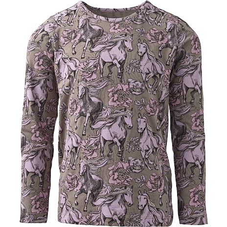 VRS Børne Bluse Str. 122/128 Beige