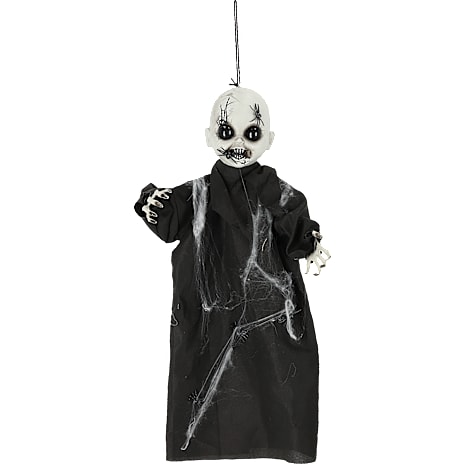 Halloween Dukke, sort