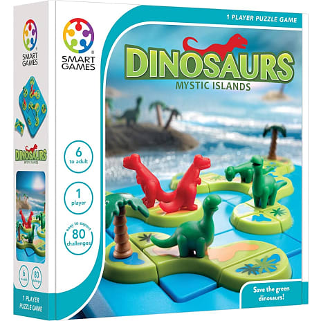 SmartGames Dinosaur Mystisk Ø Brætspil