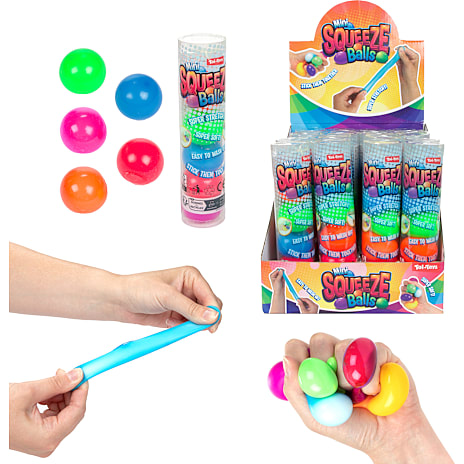 Toi-Toys Mini Squeeze Bolde 5-pak